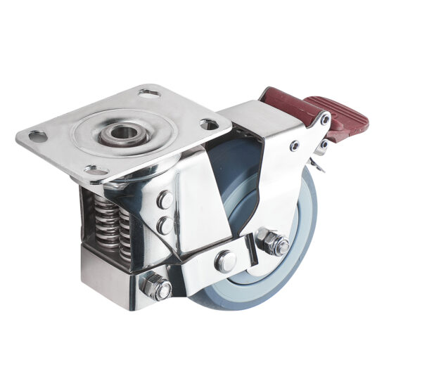 Z series TPR wheel (stainless steel bracket) - 图片 2